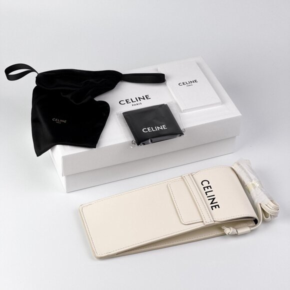 Celine TRIOMPHE CL50155I Eyeglasses – Blonde Havana Rectangle Frame | Model 053 - Picture 9 of 9